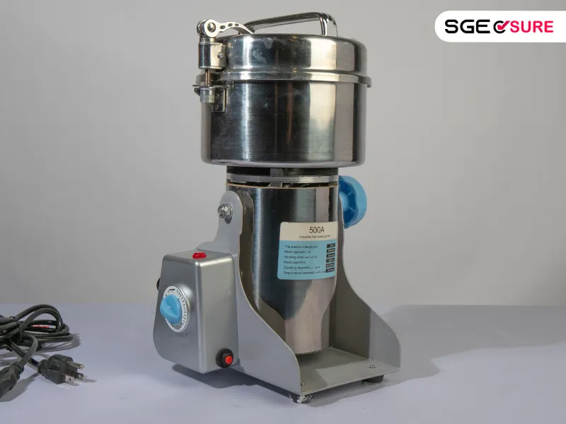 เครื่องบดสมุนไพร มือสอง (Powder Grinder) 500 กรัม เครื่องบดสมุนไพร มือสอง (Powder Grinder) 500 กรัม