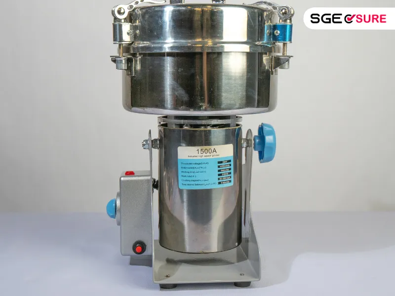 เครื่องบดสมุนไพร มือสอง (Powder Grinder) ขนาด 1500 กรัม เครื่องบดสมุนไพร มือสอง (Powder Grinder) ขนาด 1500 กรัม